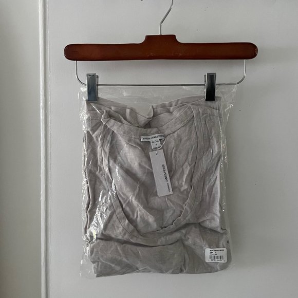 James Perse scoop neck tee shirt size 4 color SUL - brand new with tags - Picture 3 of 4